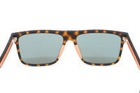 Marc Jacobs Men's Rectangular Sunglasses Peach Mirror Orange MARC 286/S L9G HVNA