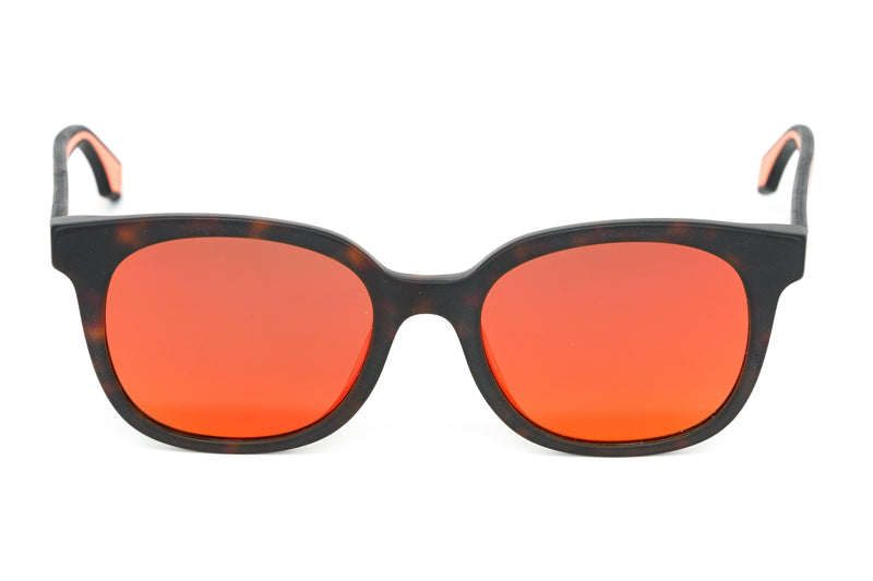 Marc Jacobs Men's Square Sunglasses Havana Orange Mirror Marc 289/F/S L9G