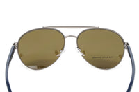 Marc Jacobs Men's Pilot Sunglasses Dark Ruthenium Brown Marc 341/S