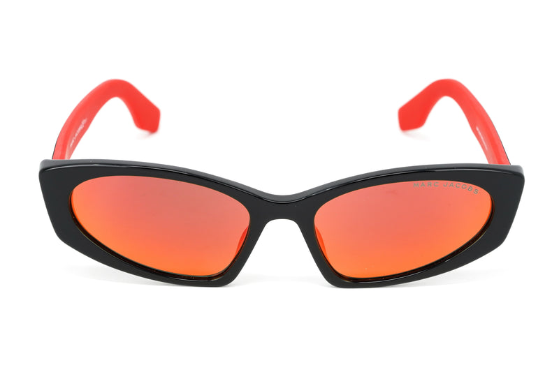 Marc Jacobs Women's Sunglasses Angular Black Peach Marc 356/S C9A