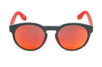 Marc Jacobs Unisex Round Sunglasses Grey Red Mirror Marc 358/S KB7