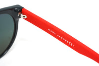 Marc Jacobs Unisex Round Sunglasses Grey Red Mirror Marc 358/S KB7