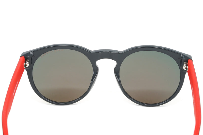 Marc Jacobs Unisex Round Sunglasses Grey Red Mirror Marc 358/S KB7