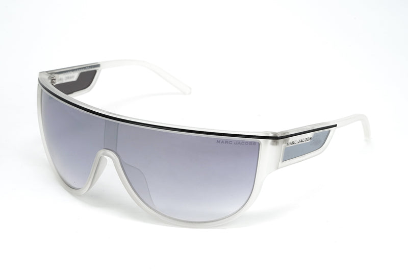 Marc Jacobs Women's Sunglasses Wraparound Shield Silver MARC 410/S 2M4