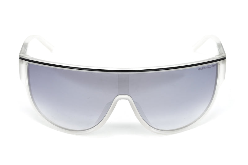 Marc Jacobs Women's Sunglasses Wraparound Shield Silver MARC 410/S 2M4