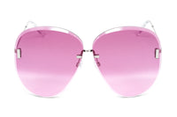 Marc Jacobs Women's Sunglasses Oversized Rimless Pink MARC 519/S 0109R