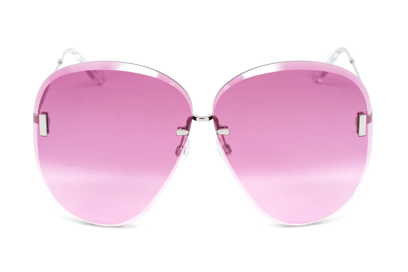 Marc Jacobs Women's Sunglasses Oversized Rimless Pink MARC 519/S 0109R