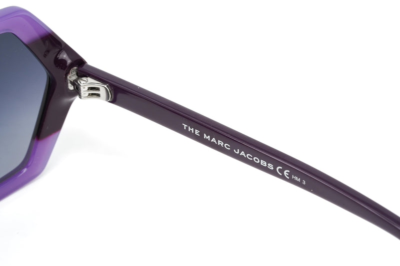 Marc Jacobs Women's Sunglasses Oversized Hexagonal Purple MARC 521/S RY8