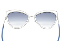 Marc Jacobs Women's Sunglasses Oversized Cat Eye Blue MARC 8/S TWU