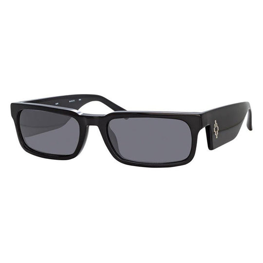 Marcelo Burlon x Linda Farrow Rectangular Black Sunglasses MB5C1SUN