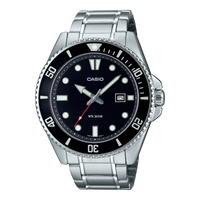 Casio Men's Watch Standard Black Bracelet MDV-107D-1A1VDF