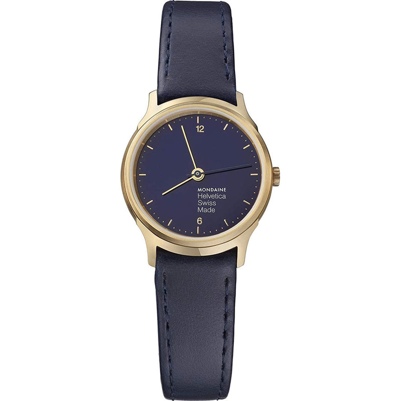 Mondaine Ladies Watch Helvetica No1 Navy Blue MH1.L1141.LD