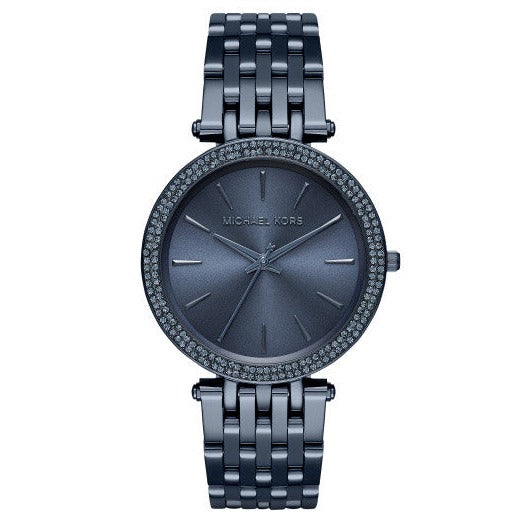 Michael Kors Ladies Watch Darci 39mm Navy Blue MK3417