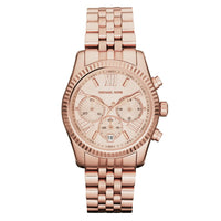 Michael Kors Watch Lexington Chronograph 38mm Rose Gold MK5569