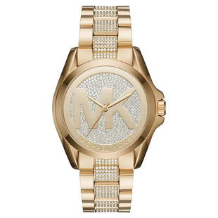 Michael Kors Ladies Watch Bradshaw Gold Gems