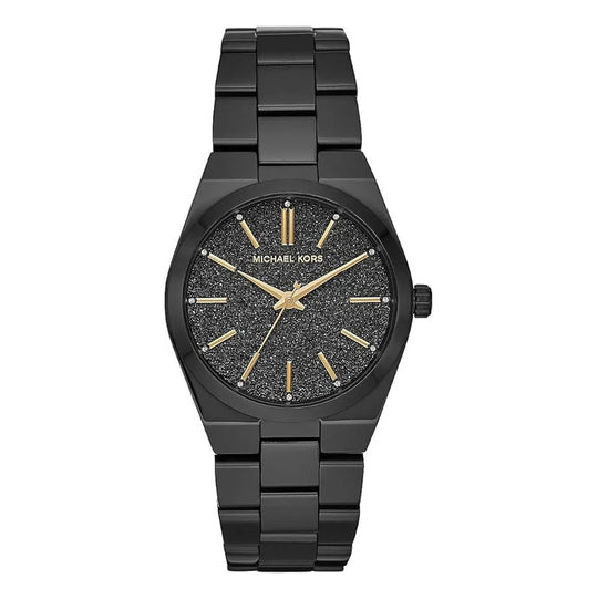 Michael Kors Ladies Watch Channing 36mm Black MK6625