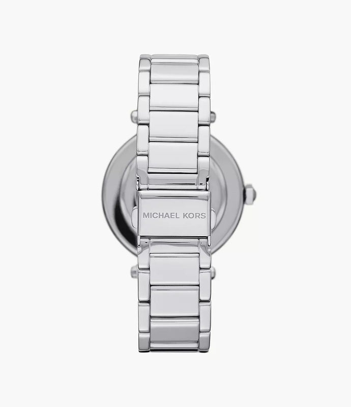 Michael Kors Ladies Watch Parker 39mm Silver MK6658