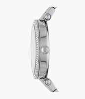 Michael Kors Ladies Watch Parker 39mm Silver MK6658