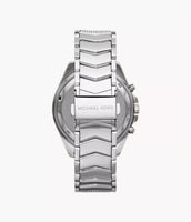 Michael Kors Ladies Watch Whitney Chronograph 44mm Silver MK6728