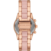 Michael Kors Ladies Watch Ritz Chronograph 37mm Rose Gold MK6769