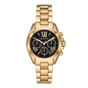 Michael Kors Ladies Watch Bradshaw Chronograph 36mm Black Gold