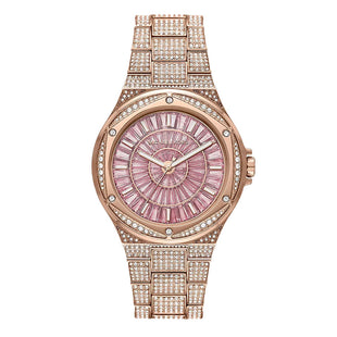 Michael Kors Ladies Watch Lennox 41mm Rose Gold