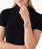 Michael Kors Ladies Watch Lennox 41mm Rose Gold MK6992