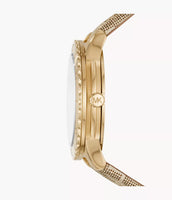 Michael Kors Ladies Watch Runway 40mm Gold MK6999