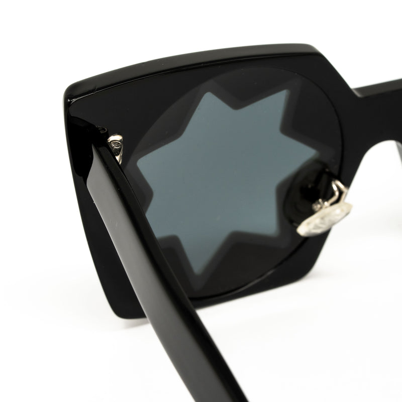 Markus Lupfer x Linda Farrow Black Sunglasses ML10C1SUN