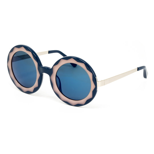 Markus Lupfer x Linda Farrow Blue Sunglasses ML11C5SUN