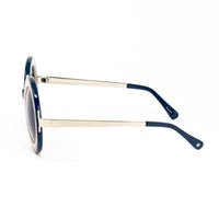 Markus Lupfer x Linda Farrow Blue Sunglasses ML11C5SUN