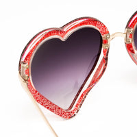 Markus Lupfer x Linda Farrow Heart Sunglasses ML4C6SUN
