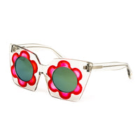 Markus Lupfer x Linda Farrow Clear Sunglasses ML9C6SUN