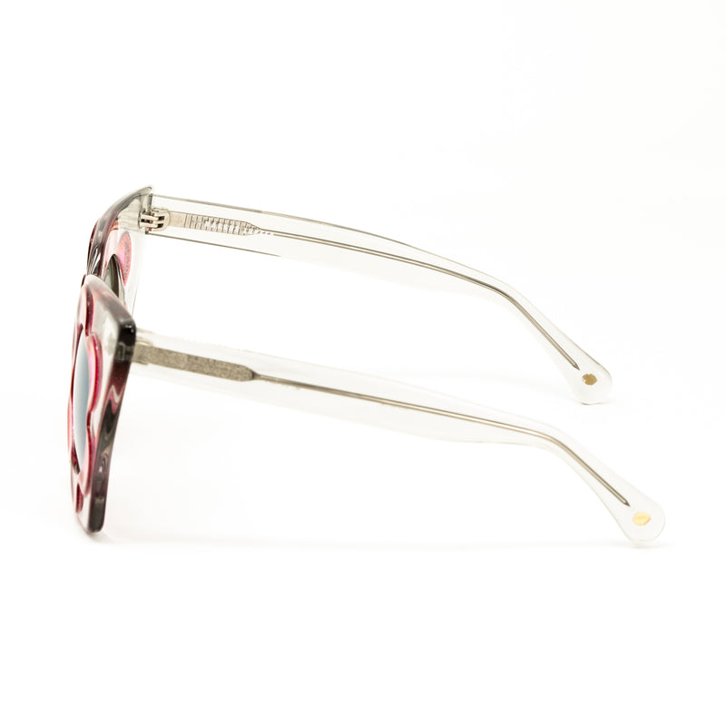 Markus Lupfer x Linda Farrow Clear Sunglasses ML9C6SUN