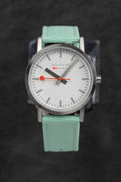 Mondaine Ladies Watch Classic White Mint Green A658.30323.17SBQ