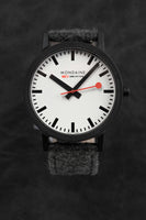 Mondaine Watch Essence Black Grey MS1.41110.LH.SET