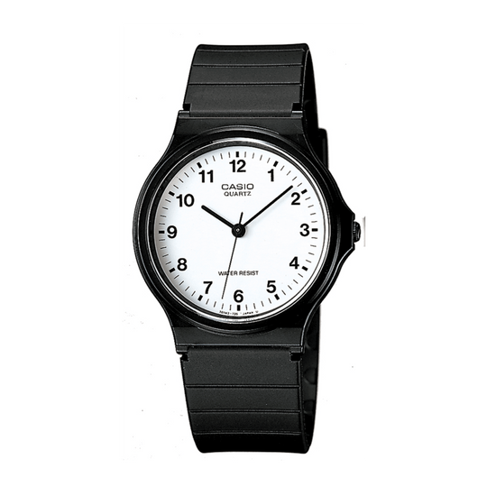 Casio Watch Collection Black White MQ-24-7BLL