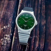 Casio Iconic MQ-24 Unisex Green Analogue Watch