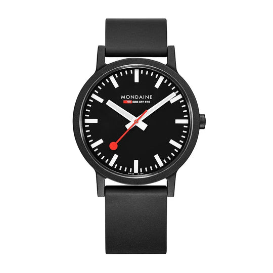 Mondaine Watch Essence Black MS1.41120.RBSET