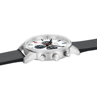 Mondaine Neo Panda Chronograph 41mm Vegan Leather Watch