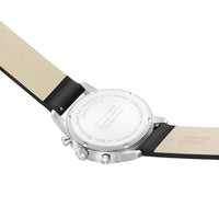 Mondaine Neo Panda Chronograph 41mm Vegan Leather Watch
