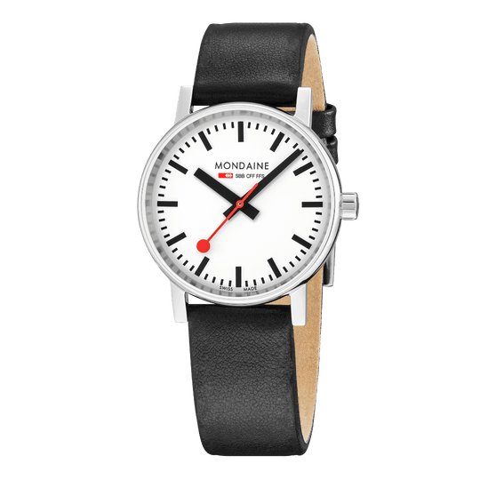 Mondaine evo2 35mm Ladies' White Watch