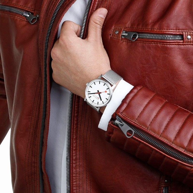 Mondaine Evo2 Men's White Watch MSE.43110.SJ