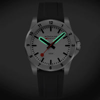 Mondaine Numeri 42mm Men's Black White Watch