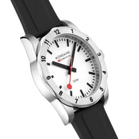 Mondaine Numeri 42mm Men's Black White Watch