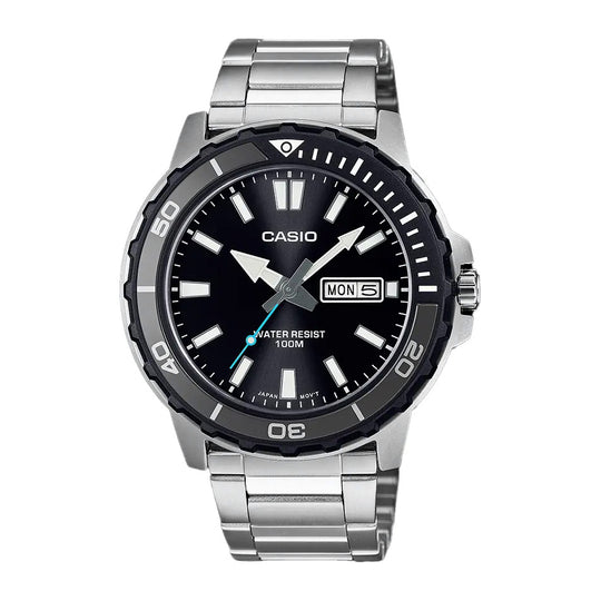 Casio Marine Sport Men's Black Watch MTD-125D-1A3VDF
