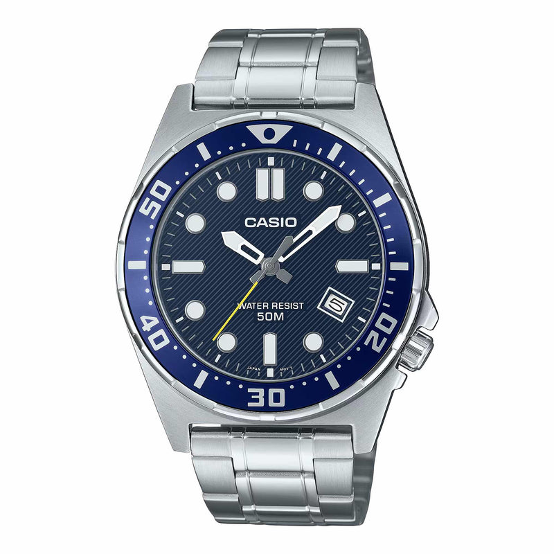 Casio Sport Date Men's Blue Analogue Watch