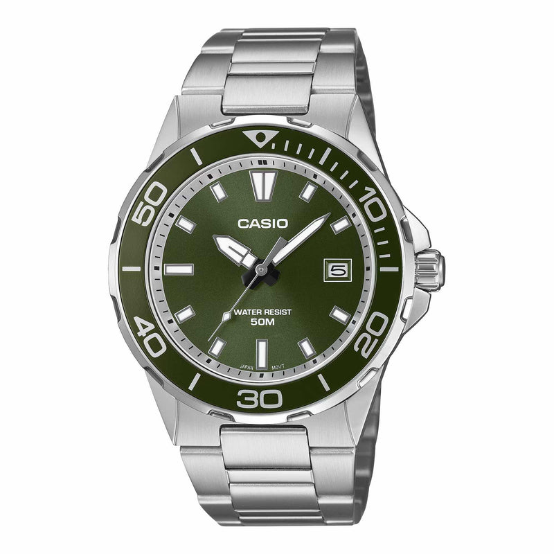 Casio Marine Sport Men's Green Analogue Watch