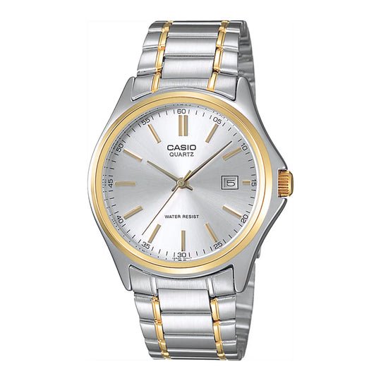 Casio Dress Ladies Two-Tone Gold Analogue Watch MTP-1183G-7ADF