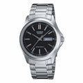 Casio Classic Unisex Black Silver Watch